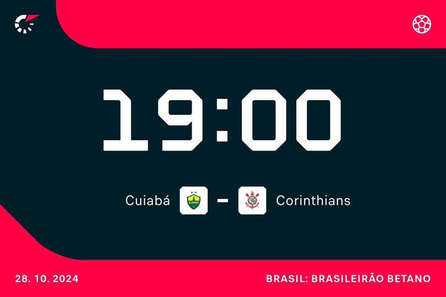 Cuiabá e Timão fazem confronto direto do Z4 na Arena Pantanal Cuiabá e Timão fazem confronto direto do Z4 na Arena Pantanal