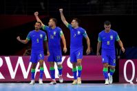 Brasil vence Ucrânia com show de Dyego e vai à final da Copa do Mundo de Futsal