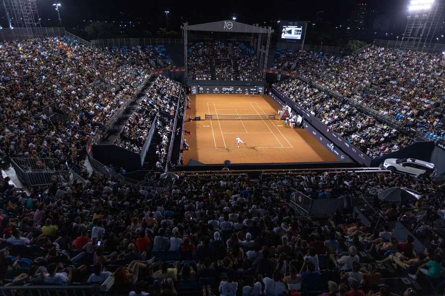 O Rio Open é só do ATP tour e acontece no início da temporada O Rio Open é só do ATP tour e acontece no início da temporada