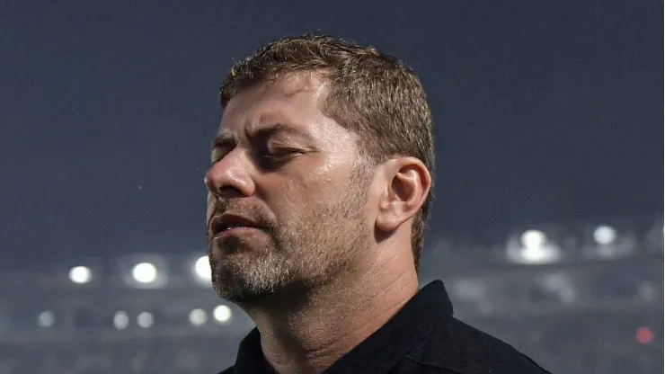 Rafael Paiva, técnico do Vascão, durante jogo contra o Atlético-MG