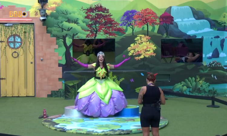 Fernanda do BBB 24 vestida de princesa