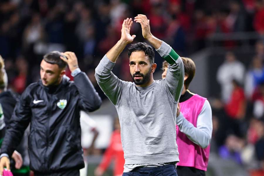 Rúben Amorim se despediu do Sporting Rúben Amorim se despediu do Sporting