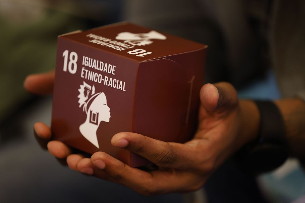 Lançamento do Objetivo de Desenvolvimento Sustentável ODS 18 - Igualdade Étnico-Racial, no G20 Social, no Museu do Amanhã