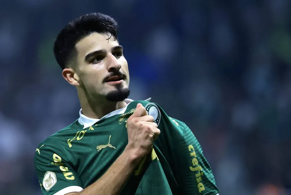 Flaco López vive jejum de gols no Palmeiras. Foto: César Greco-Palmeiras