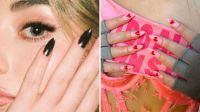 Metálico, perolado e mais: 5 unhas de Sabrina Carpenter para copiar