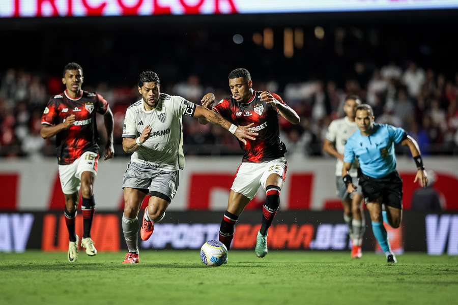 O segundo tempo foi mais cadenciado O segundo tempo foi mais cadenciado