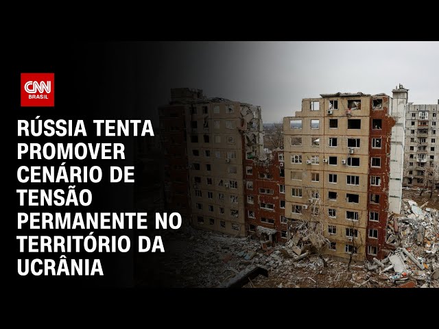 Magnotta: Rússia tenta promover cenário de tensão permanente no território da Ucrânia | CNN 360º