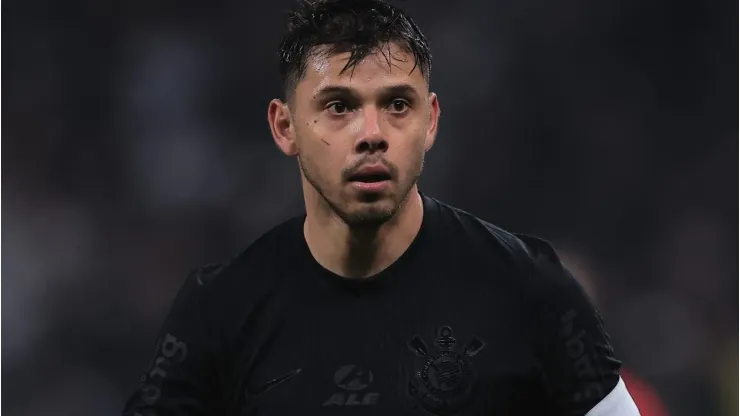 Ángel Romero durante partida entre Corinthians e Grêmio, na Neo Química Arena, pela Copa do Brasil.