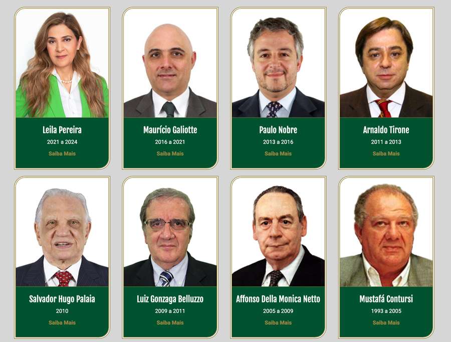 Os presidentes do Verdão no século XXI Os presidentes do Verdão no século XXI