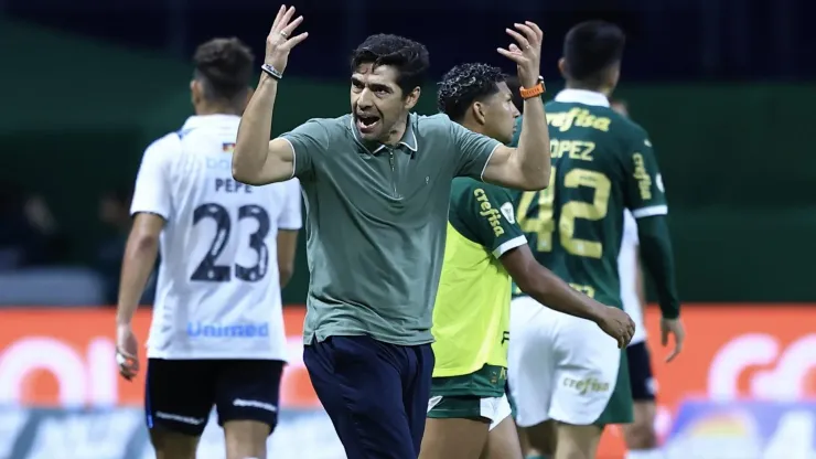 Foto: Marcello Zambrana/AGIF - Abel, técnico do Palmeiras