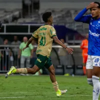 Estevão decide no fim, Palmeiras vence Cruzeiro e adia decisão do Brasileirão para domingo