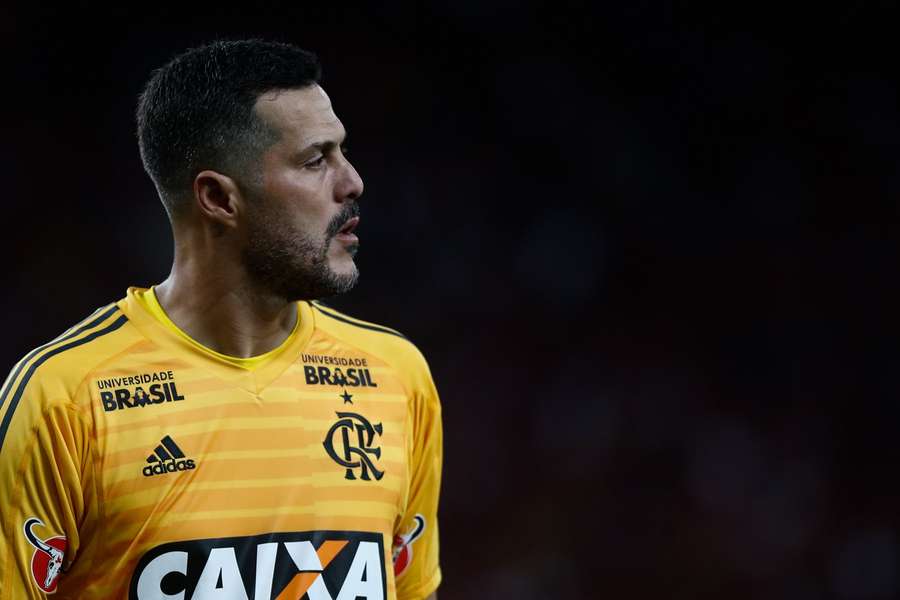 Júlio César encerrou a carreira no Flamengo em 2018 Júlio César encerrou a carreira no Flamengo em 2018