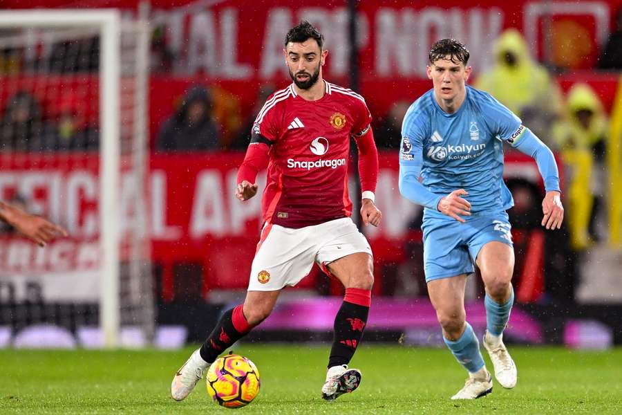 Bruno Fernandes diminuiu no segundo tempo, mas não buscou o empate Bruno Fernandes diminuiu no segundo tempo, mas não buscou o empate
