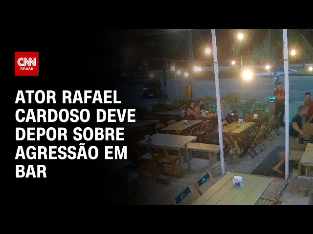 Ator Rafael Cardoso deve depor sobre agressão em bar | BRASIL MEIO-DIA