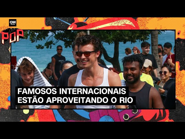 Como Shawn Mendes, Katy Perry e outros famosos estão curtindo o Brasil | Pop no Live CNN
