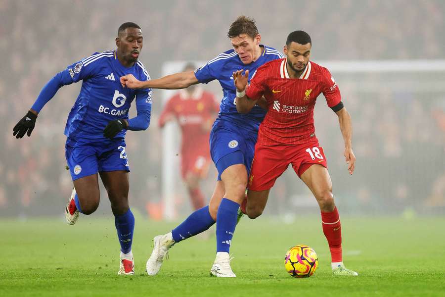 O Liverpool suou para bater o Leicester em casa O Liverpool suou para bater o Leicester em casa