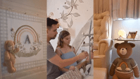 Isabel Veloso mostra quarto de primeiro filho; veja vídeo