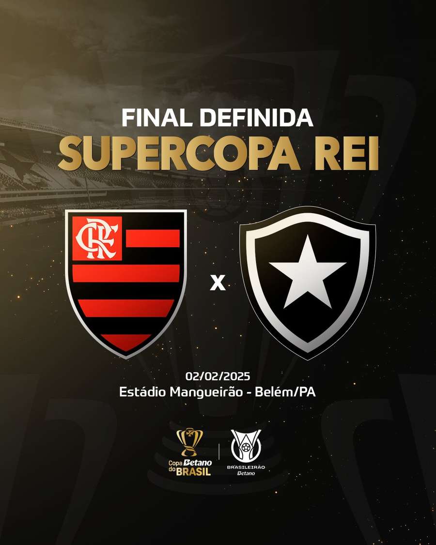 A Supercopa Rei será um clássico carioca A Supercopa Rei será um clássico carioca