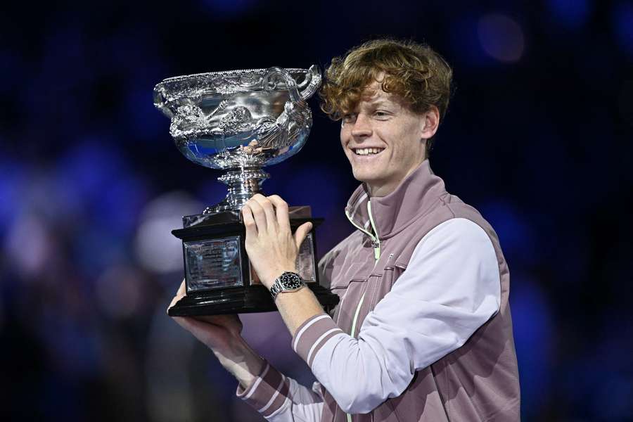 Jannik Sinner venceu o Australian Open em 2024 Jannik Sinner venceu o Australian Open em 2024