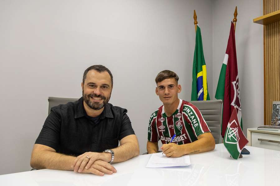 Lavega assinou com o Fluminense até dezembro de 2029 Lavega assinou com o Fluminense até dezembro de 2029