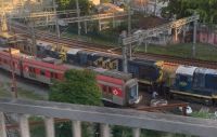 SP: Trem de carga descarrila e provoca transtornos na CPTM