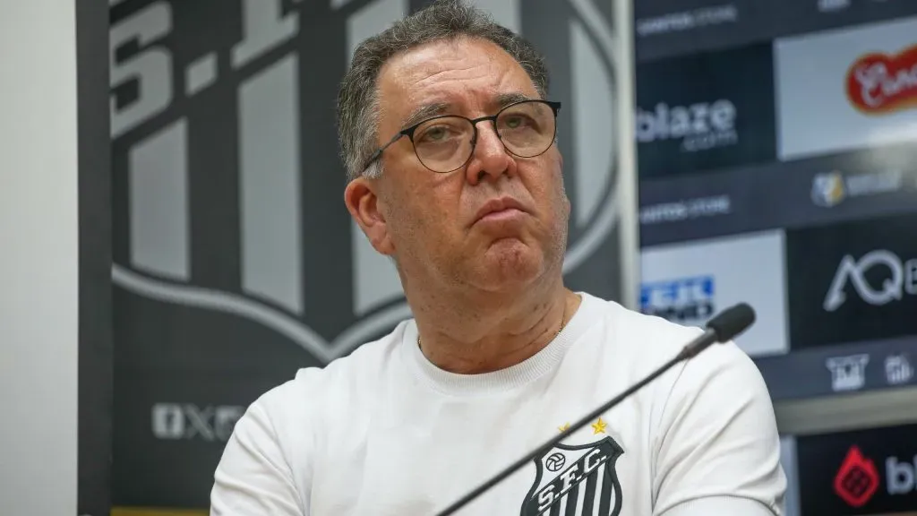 Marcelo Teixeira durante entrevista. Foto: Reinaldo Campos/AGIF