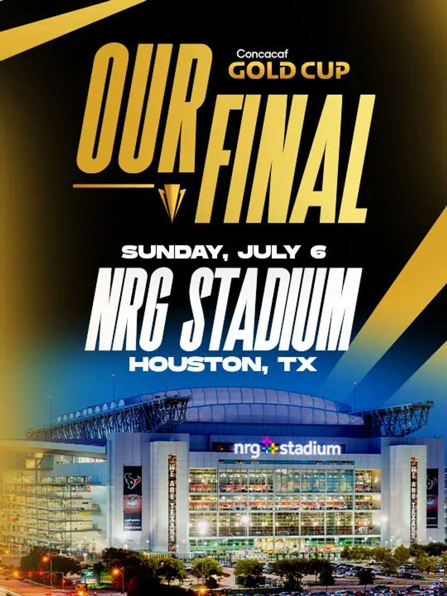 A final da Copa Ouro será em Houston A final da Copa Ouro será em Houston