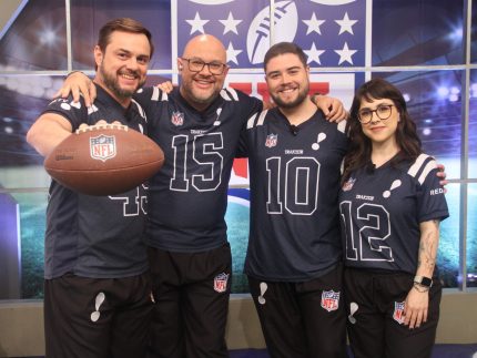 Denílson, que não conseguiu programa na Band, vai ter o dele numa TV da Globo 3 NFL terá playoffs transmitidos na Rede TV!