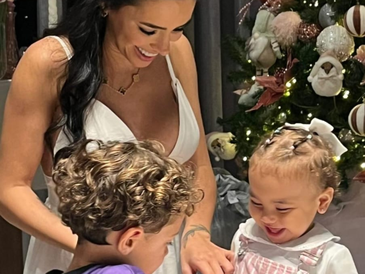 Bruna Biancardi, Vicente e Mavie - Foto: Reprodução/Instagram