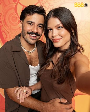 Começou! Conheça os participantes do BBB25 e suas duplas 1 Vitória Strada e Mateus Pires