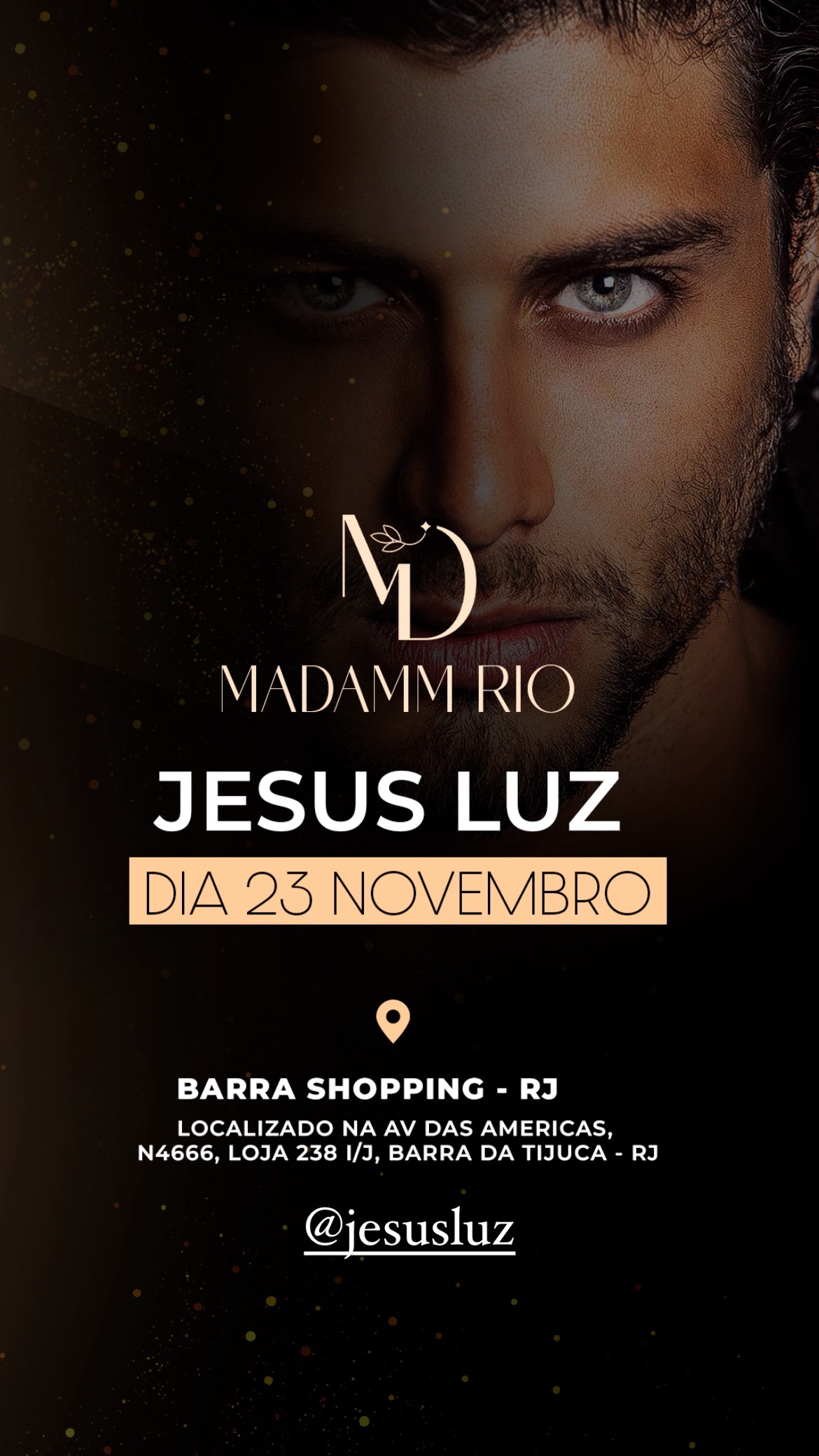 Jesus Luz já foi convidado para presença vip no local / Reproduçao