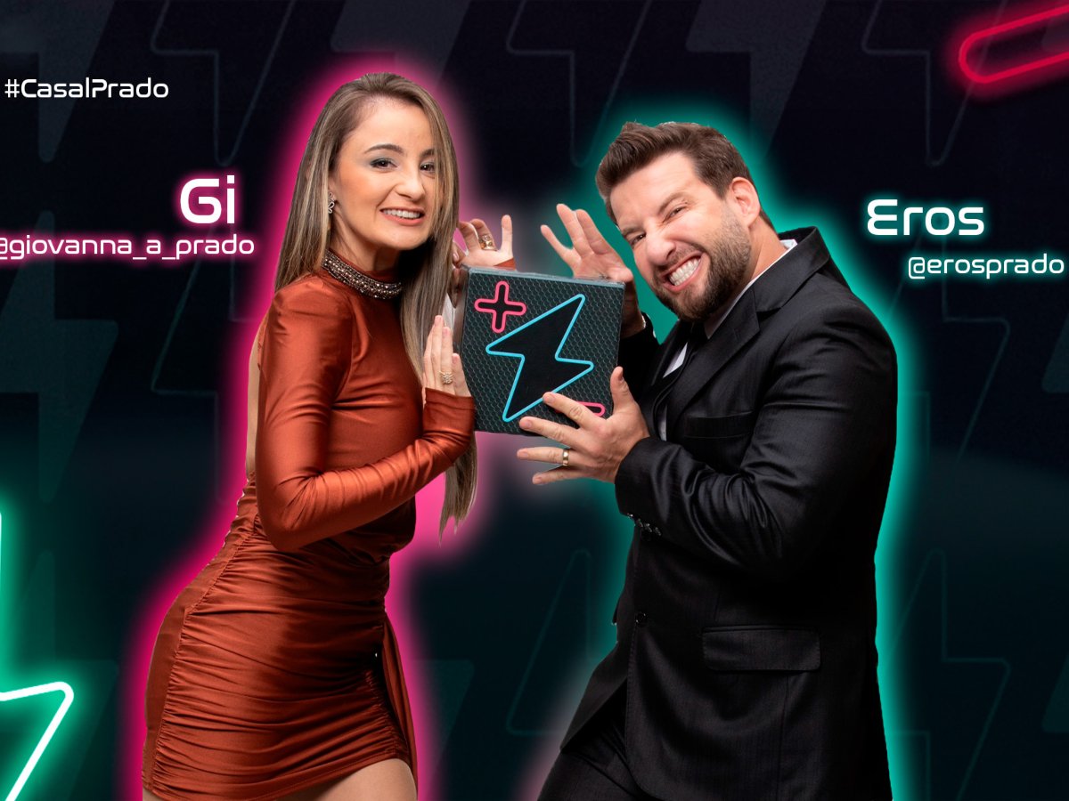 Gi e Eros - Foto: Divulgação/Record